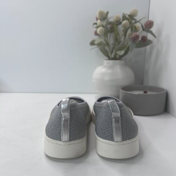 Vionic Uptown Skimmer Knit Fabric Slip-On Blue Mist/Silver Women's US 6.5 - Picture 4 of 8